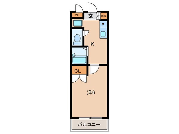 アーバンハイツⅠの物件間取画像